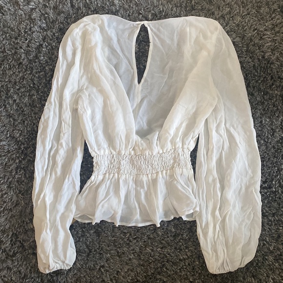 Reformation Ivory Farrow Top - Picture 5 of 5